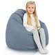 Pouf Sacco L Recycling Balance Azzurro Melange