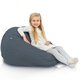Pouf Sacco L Recycling Balance Blu Melange