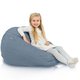 Pouf Sacco L Recycling Balance Azzurro Melange