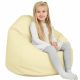 Panna Pouf Sacco Per Bambini Ecopelle