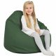 Verde Scuro Pouf Sacco Per Bambini Comodo