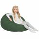 Verde Scuro Pouf Sacco Per Bambini Comodo