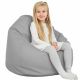 Metallo Pouf Sacco Per Bambini Ecopelle