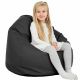 Nero Pouf Sacco Per Bambini Elegante