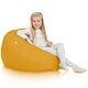 Giallo Pouf Sacco Bambini Esterno Balcone