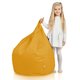 Giallo Pouf Sacco Bambini Esterno Balcone