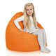 Arancione Pouf Sacco Bambini Esterno Terrazza