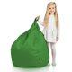 Verde Pouf Sacco Bambini Esterno Fagiolo