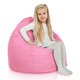 Rosa Chiaro Pouf Sacco Bambini Esterno Ragazze