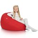 Rosso Pouf Sacco Bambini Esterno Moderno