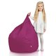 Fucsia Pouf Sacco Bambini Esterno Giardino