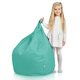 Turchese Pouf Sacco Bambini Esterno Balcone