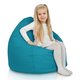Azzurro Pouf Sacco Bambini Esterno Impermeabile