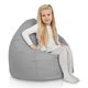 Bigio Pouf Sacco Bambini Esterno Moderno
