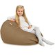 Pouf Sacco Beige Moderno Tessuto