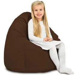 Poltrona Pouf Sacco L per bambini - Velluto Soft – vista 56