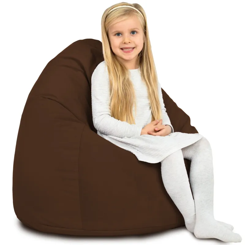 Poltrona Pouf Sacco L per bambini - Velluto Soft – vista 56