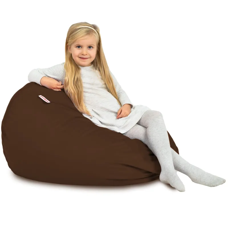 Poltrona Pouf Sacco L per bambini - Velluto Soft – vista 81