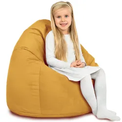 Poltrona Pouf Sacco L per bambini - Velluto Soft – vista 58