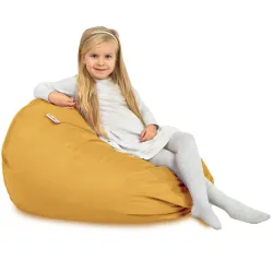 Poltrona Pouf Sacco L per bambini - Velluto Soft – vista 83