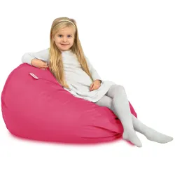 Poltrona Pouf Sacco L per bambini - Velluto Soft – vista 80