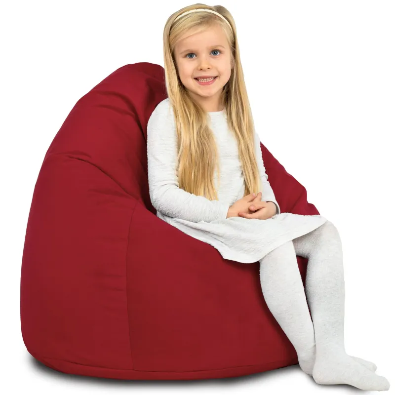 Poltrona Pouf Sacco L per bambini - Velluto Soft – vista 59