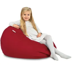 Poltrona Pouf Sacco L per bambini - Velluto Soft – vista 69