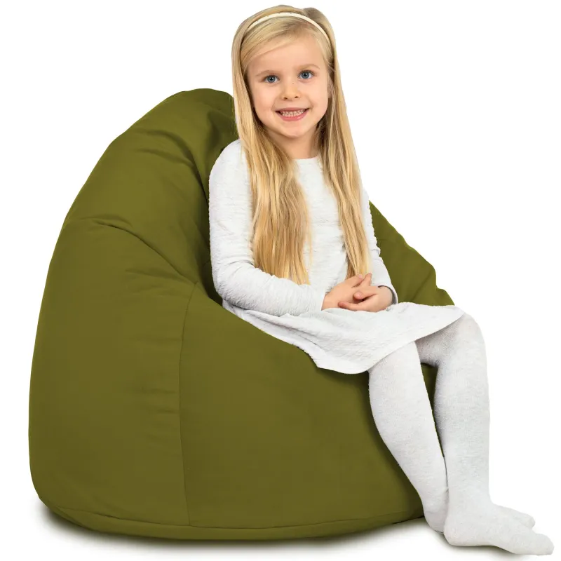 Poltrona Pouf Sacco L per bambini - Velluto Soft – vista 57