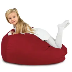 Poltrona Pouf Sacco L per bambini - Velluto Soft – vista 96
