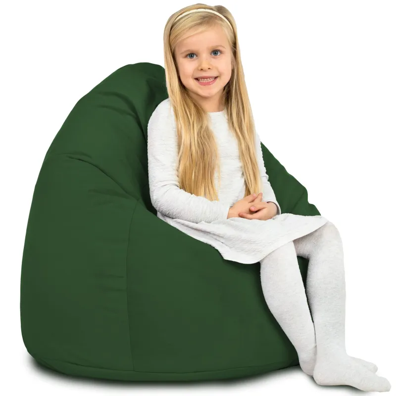 Poltrona Pouf Sacco L per bambini - Velluto Soft – vista 55