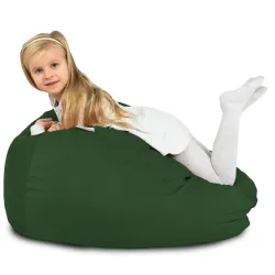 Poltrona Pouf Sacco L per bambini - Velluto Soft – vista 98
