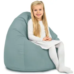 Poltrona Pouf Sacco L per bambini - Velluto Soft – vista 54