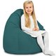Blu Pouf Sacco Bambini Morbido Poltona