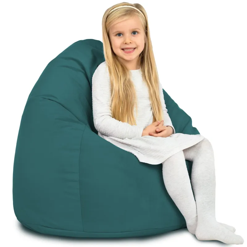 Poltrona Pouf Sacco L per bambini - Velluto Soft – vista 51