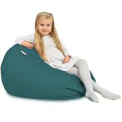 Poltrona Pouf Sacco L per bambini - Velluto Soft – vista 77