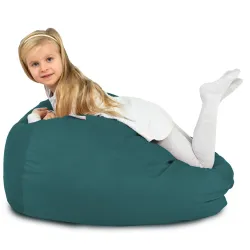 Poltrona Pouf Sacco L per bambini - Velluto Soft – vista 87