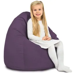 Poltrona Pouf Sacco L per bambini - Velluto Soft – vista 63