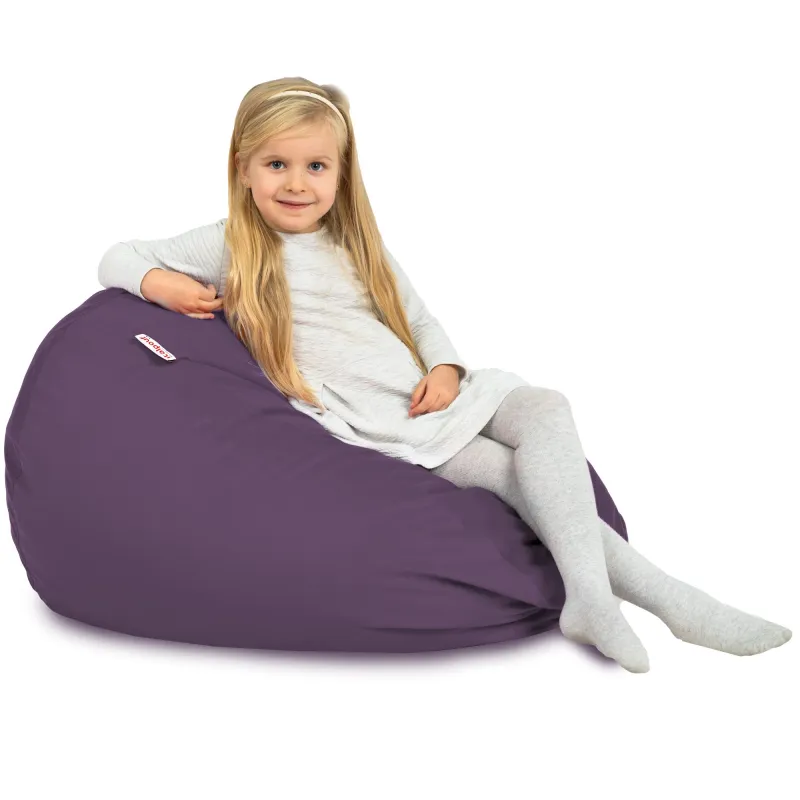 Poltrona Pouf Sacco L per bambini - Velluto Soft – vista 72