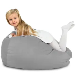 Poltrona Pouf Sacco L per bambini - Velluto Soft – vista 76