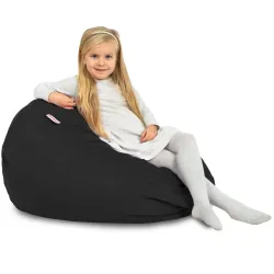 Poltrona Pouf Sacco L per bambini - Velluto Soft – vista 71