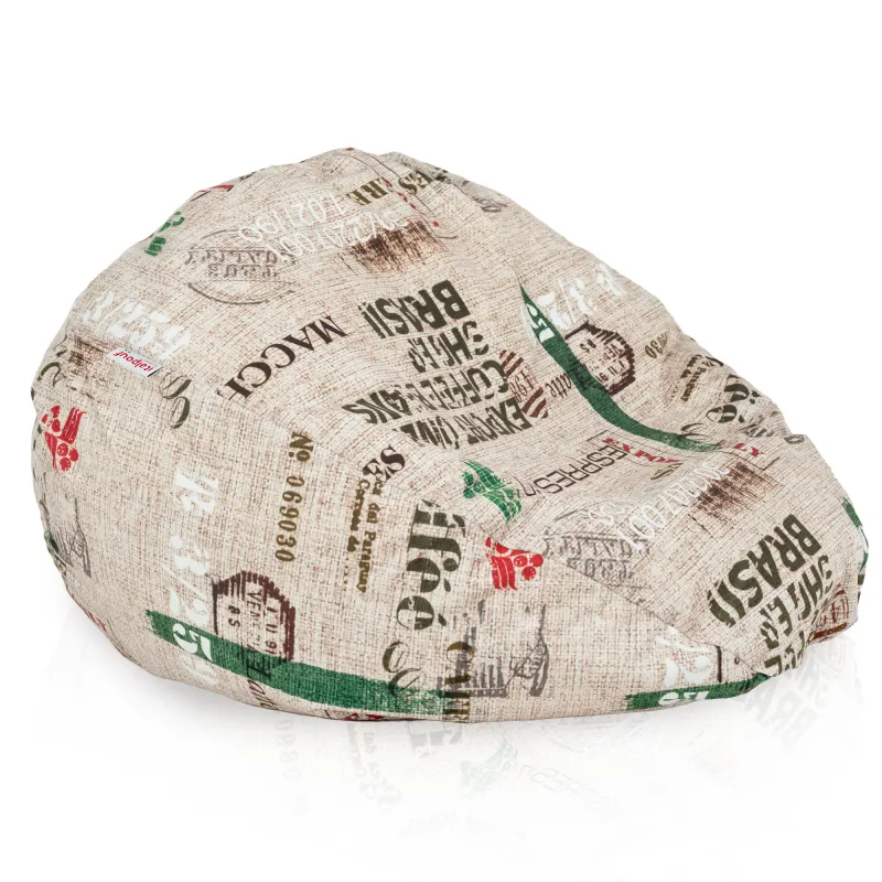 Poltrona Pouf Sacco L per bambini -Tessuto Stampato Premium – vista 73