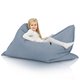 Cuscino Gigante XL Recycling Balance Azzurro Melange