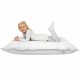 Bianco Cuscino Gigante XXL Ecopelle