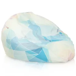 Poltrona Pouf Sacco XL Grande - Tessuto Stampato Premium – vista 49