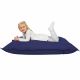 Blu Scuro Cuscino Gigante Per Bambini Ecopelle