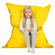 Giallo Sole Cuscino Gigante Per Bambini Ecopelle