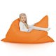 Arancione Cuscino Gigante Esterno XXL Impermeabile