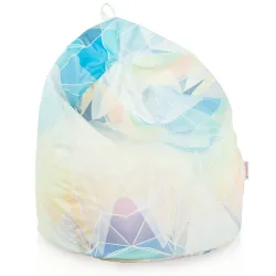 Poltrona Pouf Sacco per bambini -Tessuto Stampato Premium