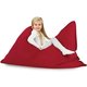 Rosso Cuscino Gigante Morbido Leggero