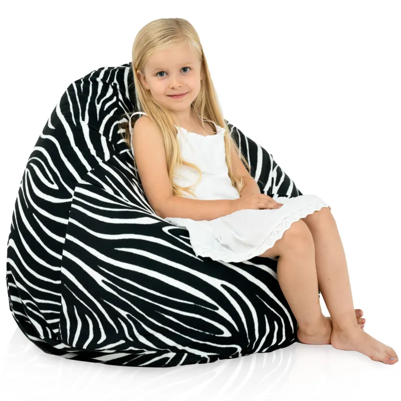 Poltrona Pouf Sacco L per bambini -Tessuto Stampato Premium – vista 44